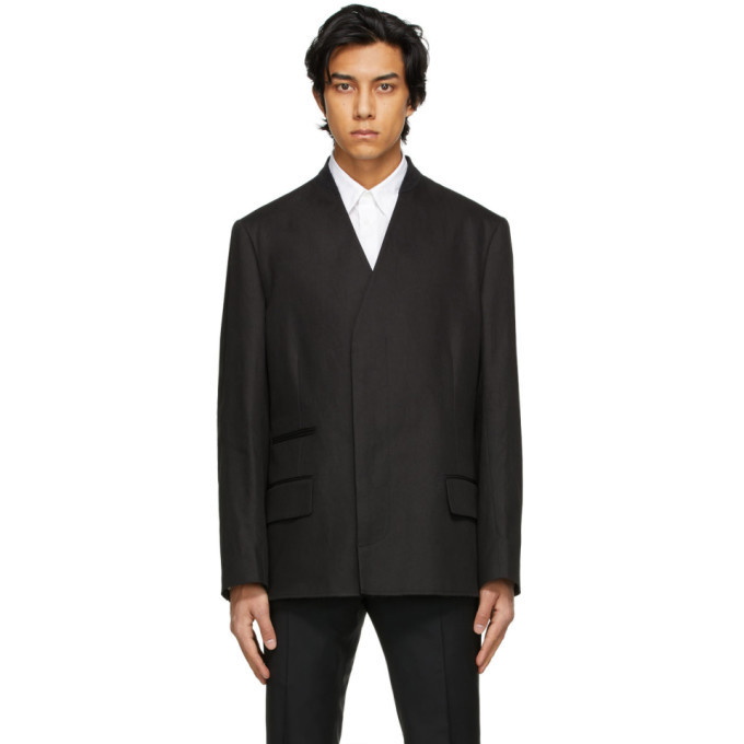 Photo: Maison Margiela Black Twill Blazer