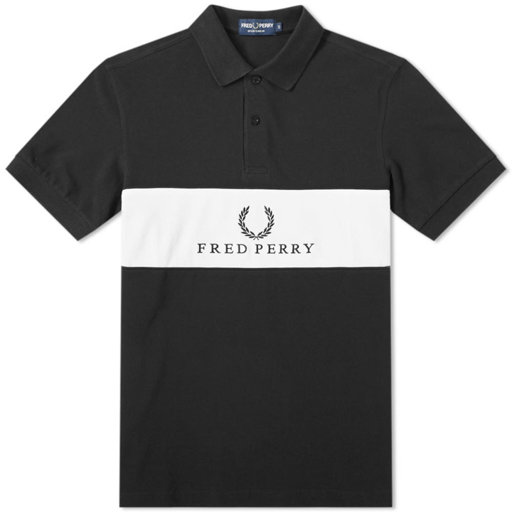 Photo: Fred Perry Panel Logo Polo