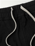 Rick Owens - Champion Prisoner Tapered Logo-Embroidered Cotton-Jersey Sweatpants - Black