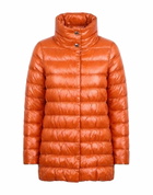 Herno Womens Puffer in Orange