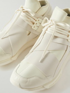 Y-3 - Qasa Neoprene, Webbing and Rubber High Top Sneakers - White