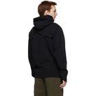 Helmut Lang Black Strap Hoodie