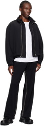 Helmut Lang Black Gusset Sweatpants