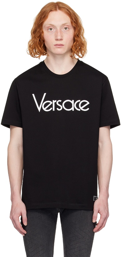 Photo: Versace Black 1978 Re-Edition T-Shirt