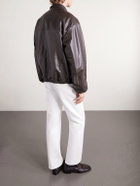 ssstein - Leather Jacket - Brown