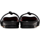 Bottega Veneta Black Rosa Mary-Jane Ballerina Flats