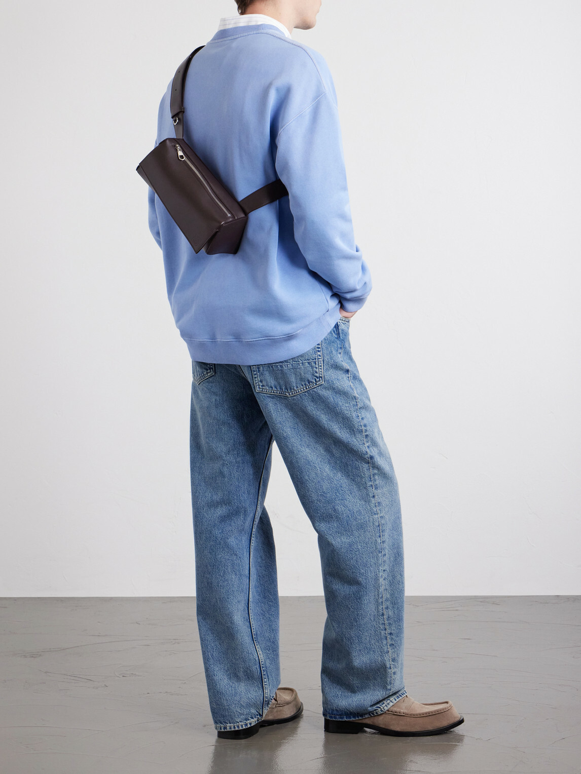LOEWE - Puzzle Featherlight Sling Leather Belt Bag
