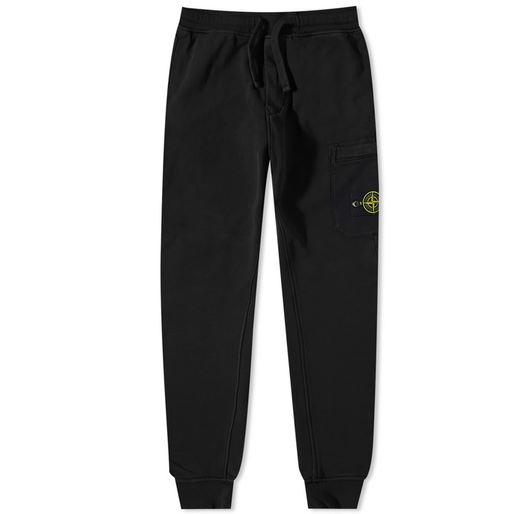 Photo: Stone Island Men's Garment Dyed Pocket Jogger in Black