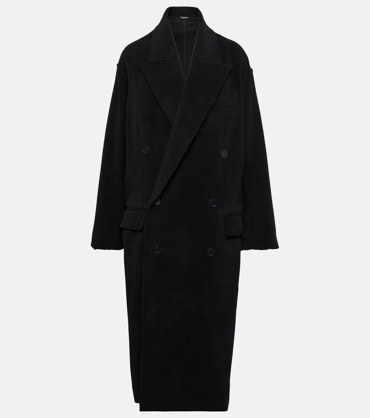 Balenciaga Double-breasted cashmere and wool coat Balenciaga