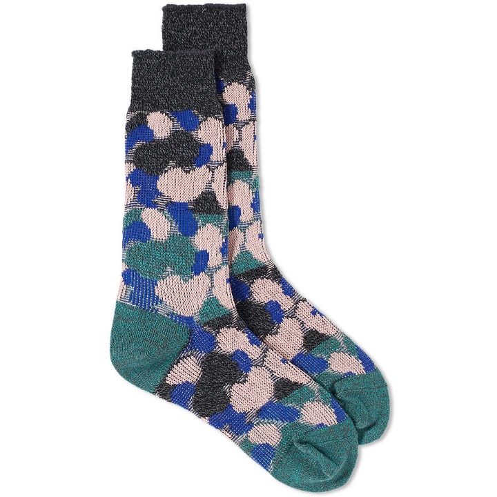 Photo: Ayame Socks Paneled Camouflage Sock