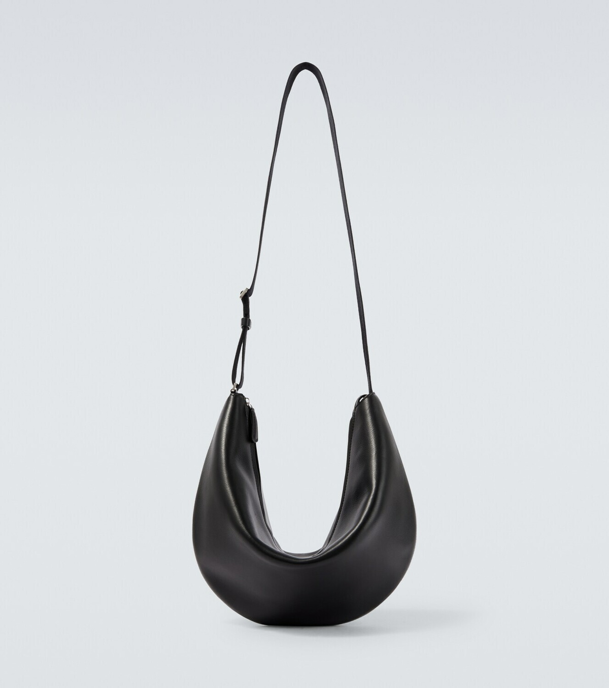 The Row Crescent leather crossbody bag