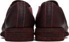 Guidi Burgundy 990E Slip-on Loafers