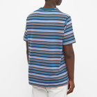 Paul Smith Men's Striped Pocket T-Shirt in Blue