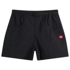 The North Face Men's Red Box Nylon Belted Shorts in Tnf Black