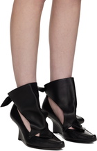 Kiko Kostadinov Black Parker Wedge Point Heels