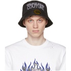 Versace Jeans Couture Black and White Logo Bucket Hat