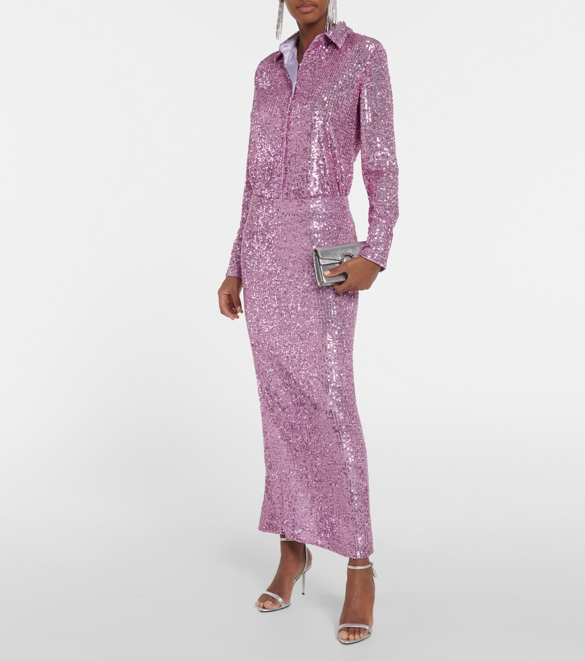 Tom Ford - Sequin-embellished maxi skirt