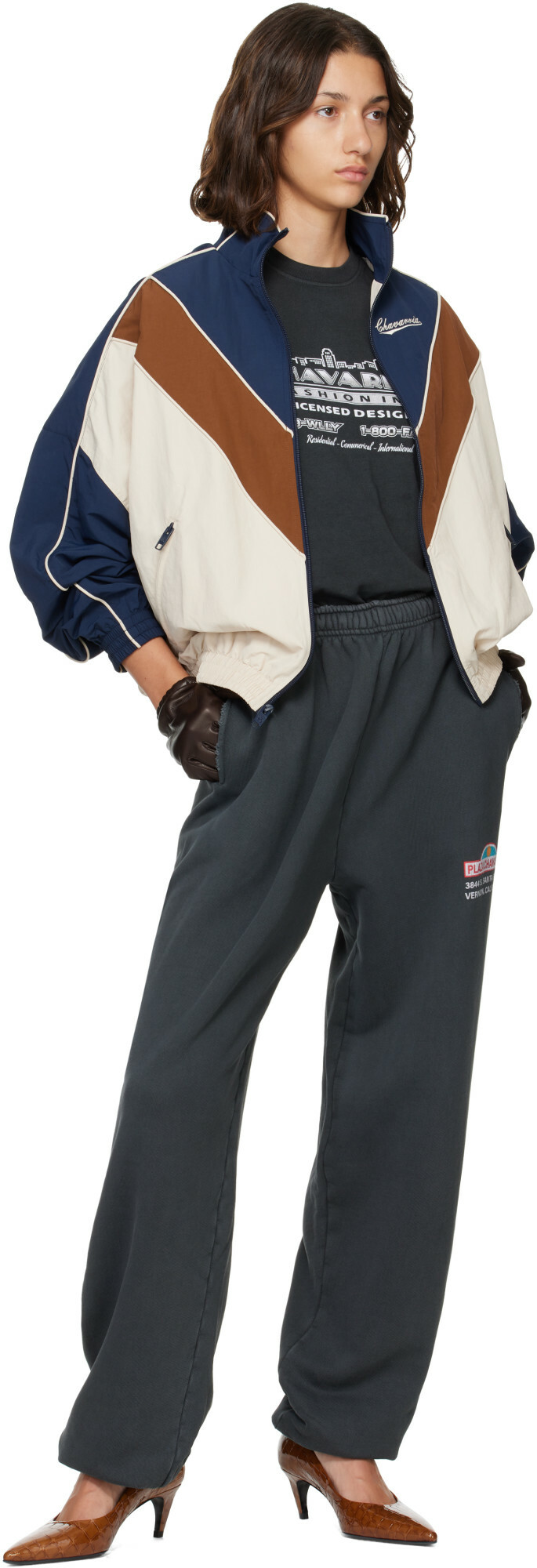 WILLY CHAVARRIA Multicolor 'Bad Boy' Track Jacket