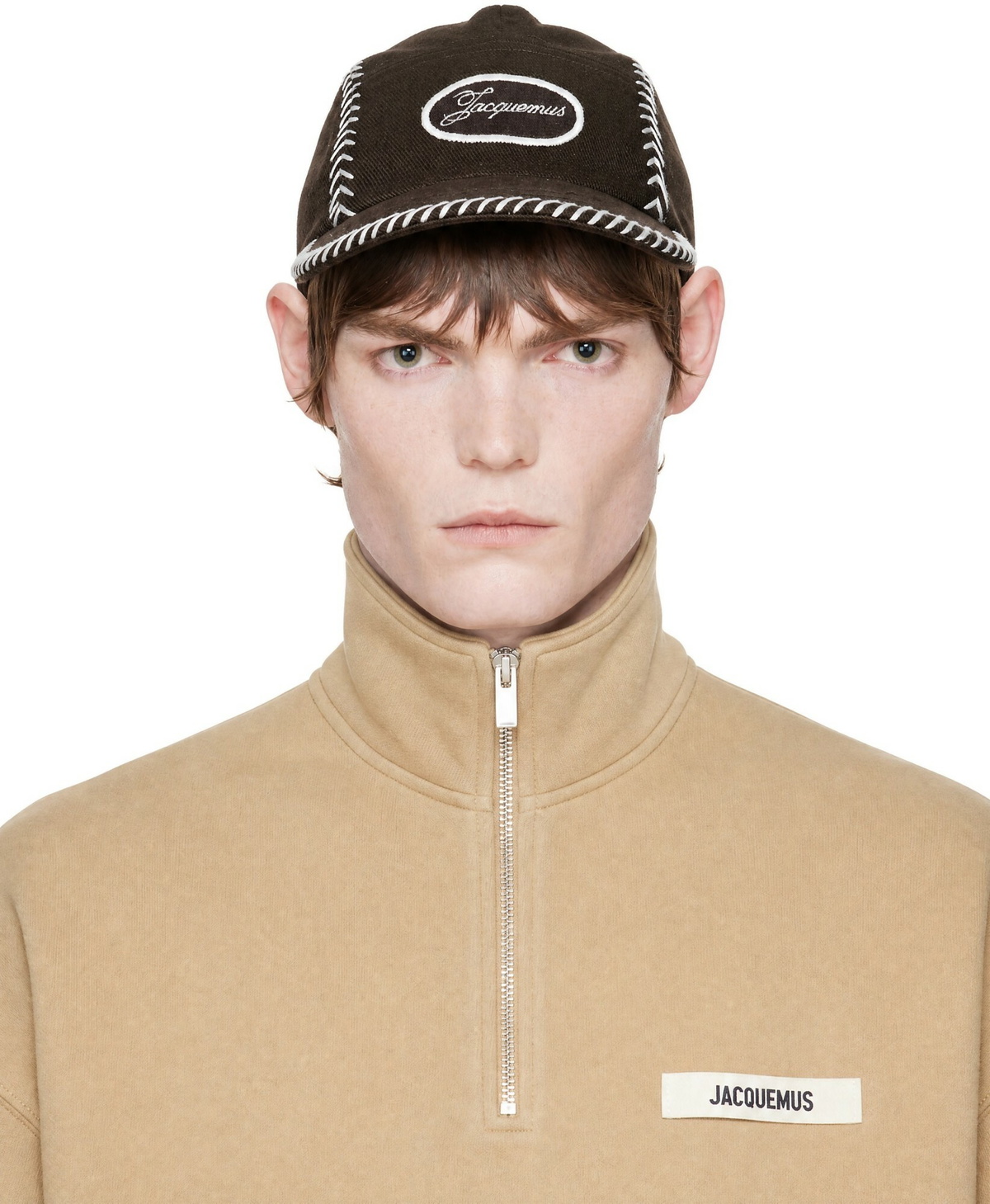 JACQUEMUS Brown 'The Casco baseball' Cap