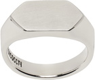 Emanuele Bicocchi Silver Signet Ring