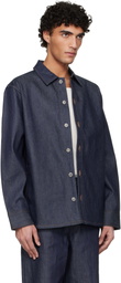 A.P.C. Navy Japanese Denim Jacket