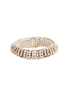 Rabanne Crystal-embellished Bracelet - Gold - One Size