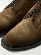 Officine Creative - Hopkins Flexi Suede Derby Shoes - Brown
