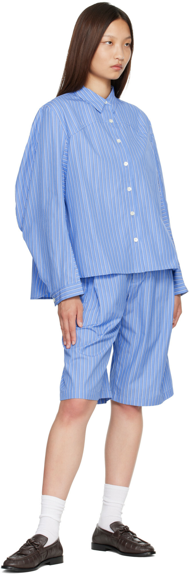 YMC Blue Kengo Shirt