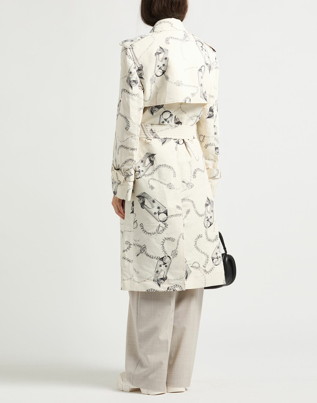 Burberry Womens Overcoat & Trench Coat Ivory