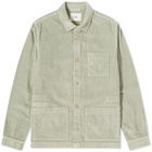 Folk Men's Assembly Jacket in Olive Chunky Cord