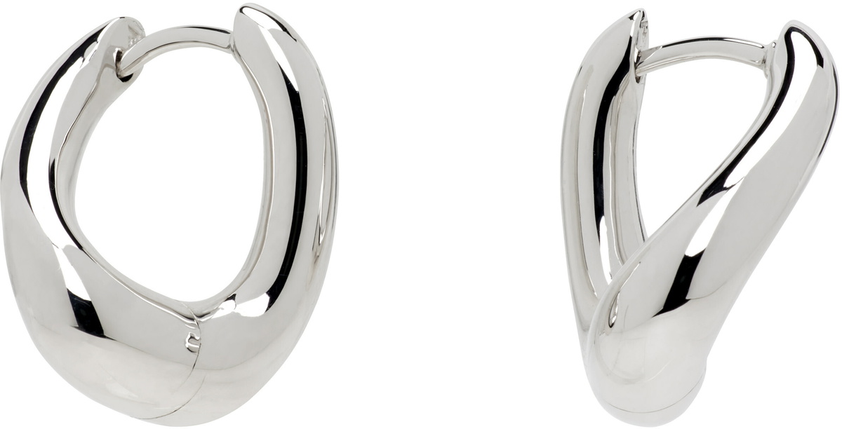 Tom Wood Twist Hoops Small Earrings