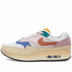 Nike Air Max 1 '87 PRM Sneakers in Grain/Orange/Plum/Violet