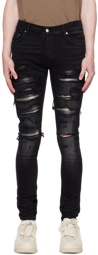 AMIRI Black Thrasher Jeans