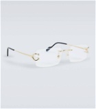 Cartier Eyewear Collection Signature C De Cartier rectangular glasses
