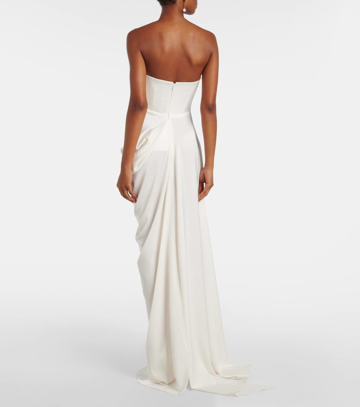 satin vs chiffon bridesmaid dresses reddit Popular Satin Spaghetti Strap Column Ankle Length Bridesmaid Dresses, CB0294 main image 1