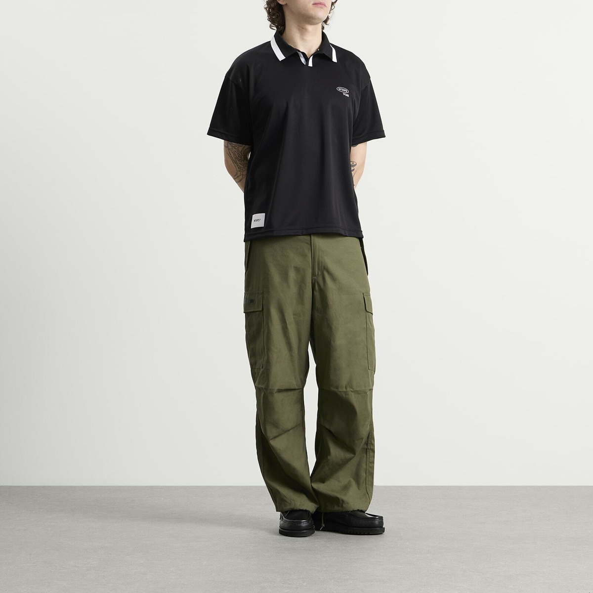 WTAPS Men's Dup 02 Ss in Black