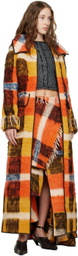 Luna Del Pinal Multicolor Blanket Coat