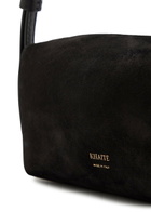 Khaite Kye Mini Suede and Leather Cross-body bag - Black - One Size