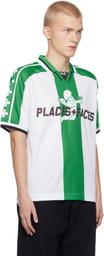 PLACES+FACES White & Green 'P+F' Kit Polo