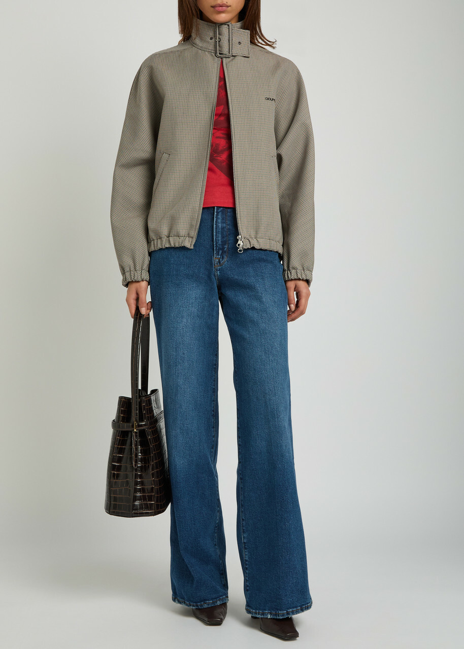 Good American Good Skate Wide-leg Jeans Blue