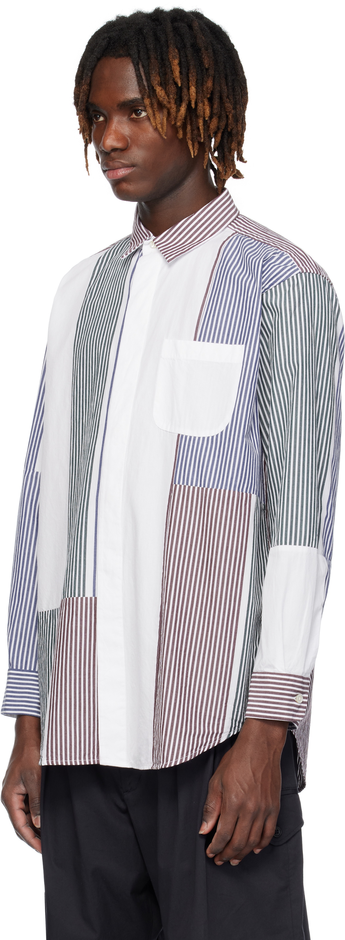 Engineered Garments Multicolor Short Collar Shirt Engineered