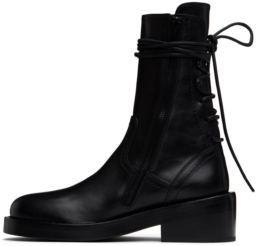 Ann Demeulemeester Black Henrica Boots