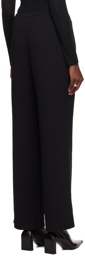 Nanushka Black Polyka Trousers