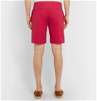Paul Smith - Slim-Fit Cotton Shorts - Red