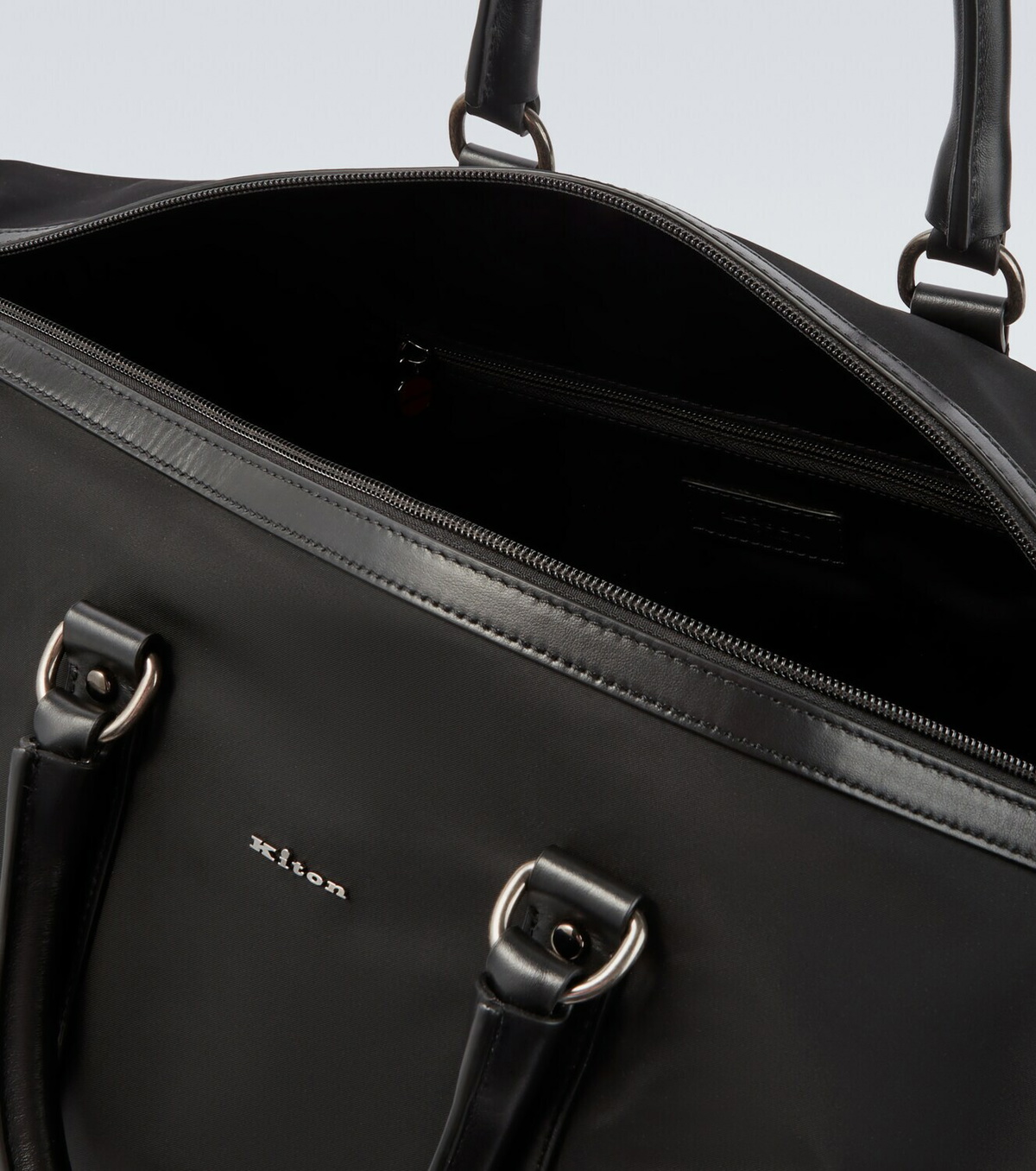 Kiton Logo duffel bag