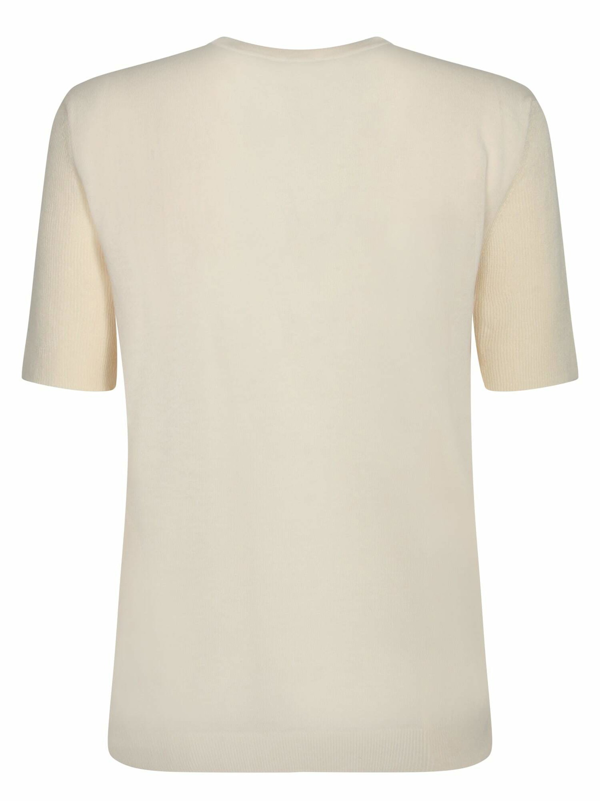 Paul Smith Knitted Cream T-shirt