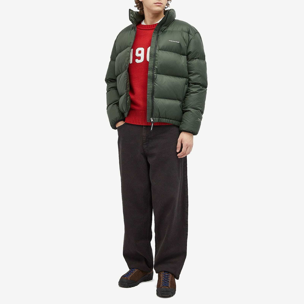 thisisneverthat Men's PERTEX T Down Jacket in Green thisisneverthat Men's PERTEX T Down Jacket in Green