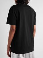 Isabel Marant - Hanorih Logo-Print Cotton-Jersey T-Shirt - Black