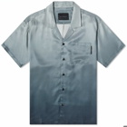 Stampd Men's Gradient Camp Collar Vacation Shirt in Cool Gradient