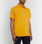 Loro Piana - Cotton-Piqué Polo Shirt - Yellow